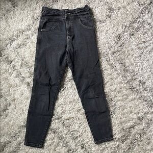 Zara Charcoal Denim Jeans